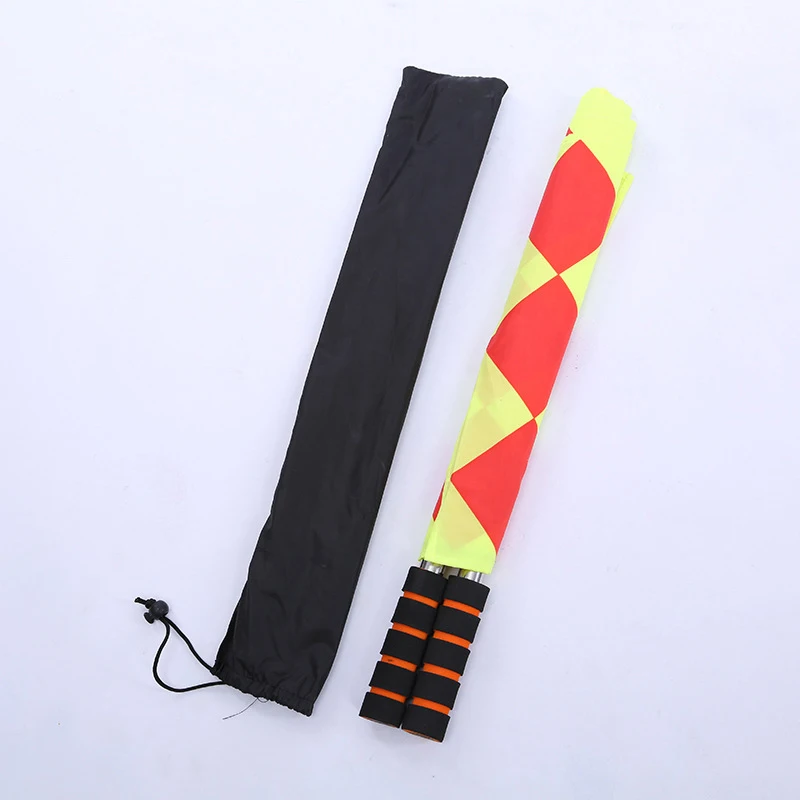 World Soccer Referee Flag Fair Play Sports Match Football Linesman Europe Flags Referee Equipment