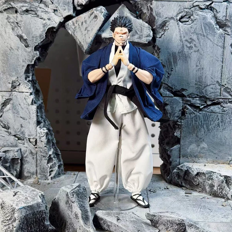 Anime Shf Actionfigur Spielzeug Kleidung Jujutsu Kaisen Sukuna Modell Zubehör Kampfkunst-Kostüm Jungen Geburtstagsgeschenk