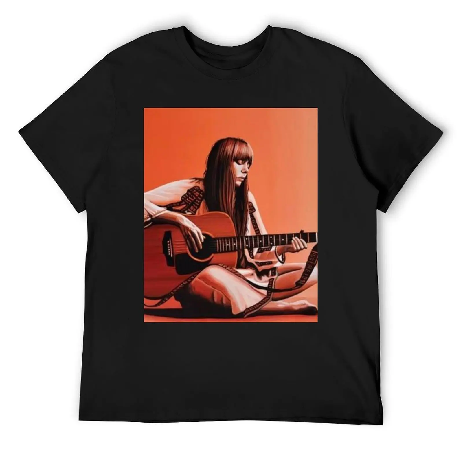 Joni Mitchell T-Shirt sublime oversized t shirt customs cotton t shirt men