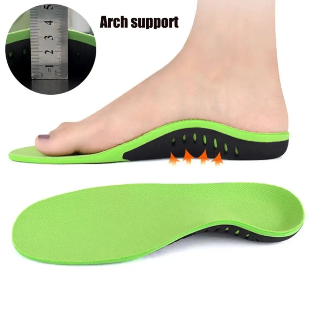 High Elastic Cushion Orthopedic Insoles Flat Arch Support Arch Foot Pad Arch Support Insoles Cuttable Design Sport Arch Support