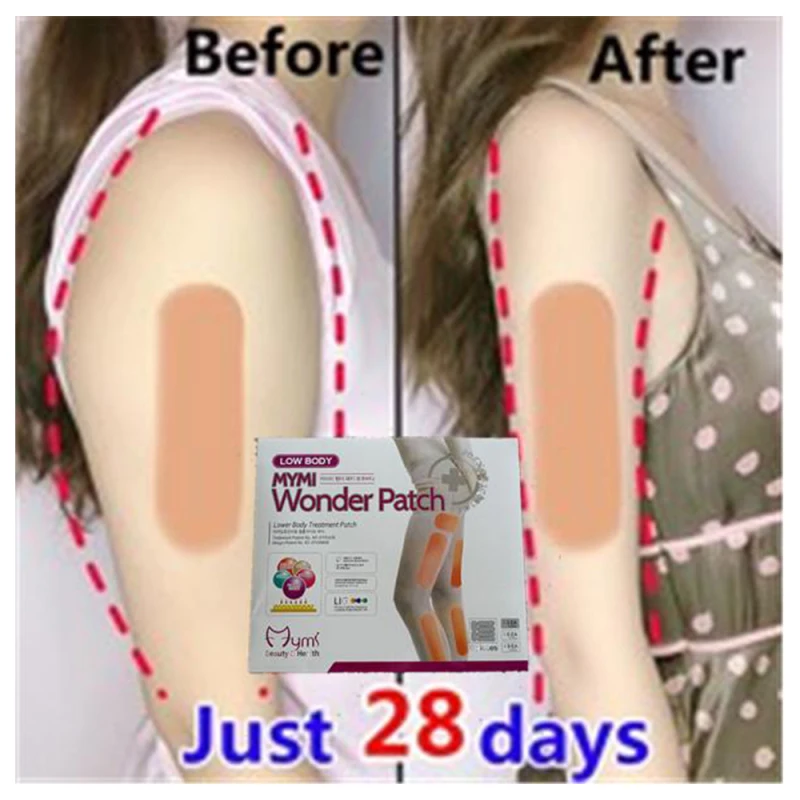 Efficient Thin arm and Legs Slimming Patches Burning Fat Lose Weight Stickers Natural Herbal Ingredients Lower Body Slim Patch