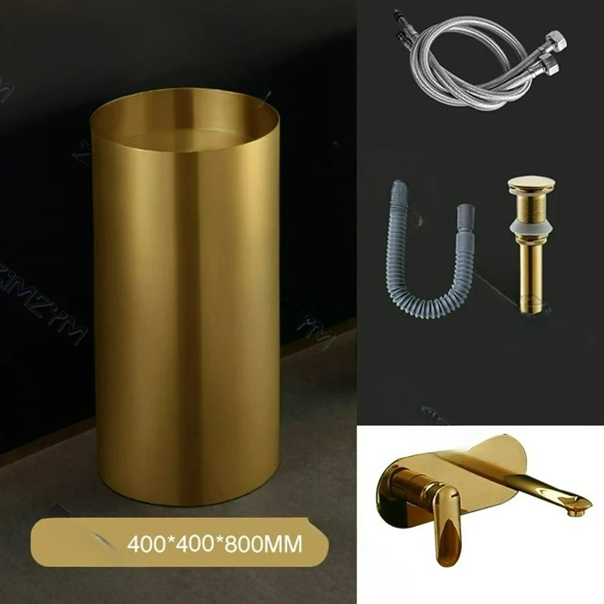 Lavabo personnalisable en acier inoxydable