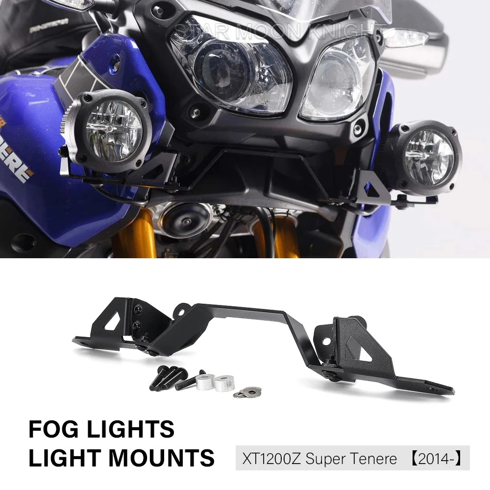 For Yamaha xt 1200 Z XT1200Z XTZ 1200 Super Tenere 2014 - Motorcycle Auxiliary Headlight support light holder Fog light bracket