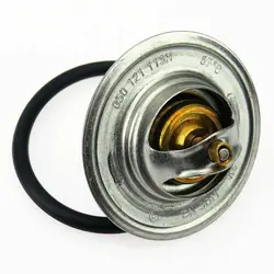 87 Degrees Engine Coolant Thermostat Control Sensor with O-ring Kit for A6L Golf Bora Passat Polo 050121113H 050121113C