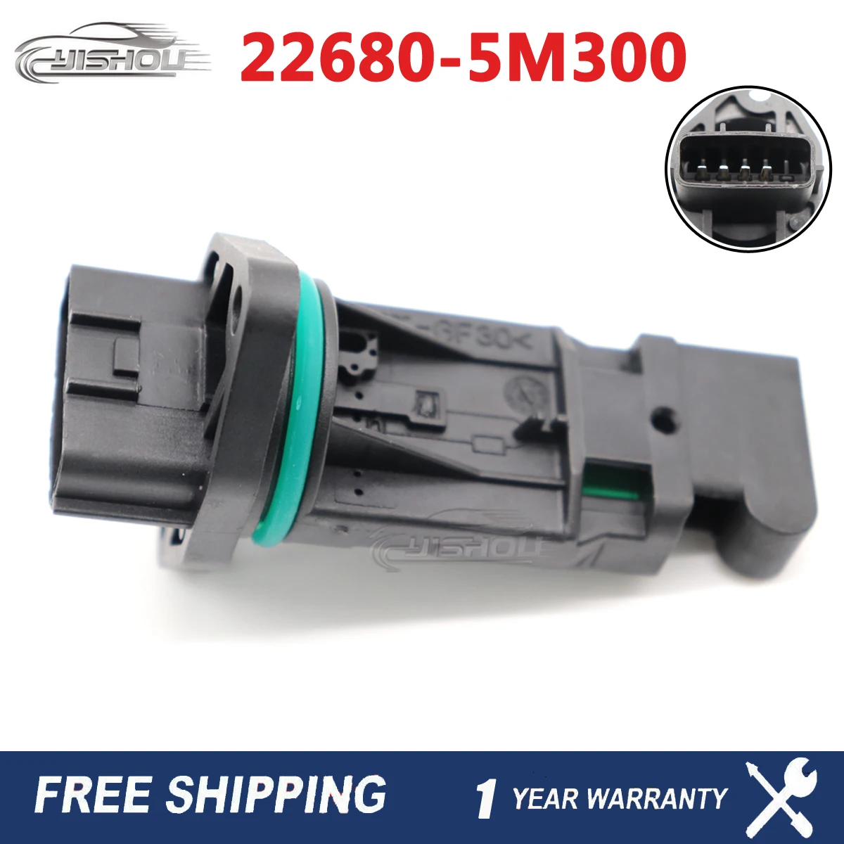 

1PC New 22680-5M300 Mass Air Flow Meters Sensor For Infiniti G20 NISSAN ALMERA PATROL X-TRAIL Forester IMPREZA Legacy MAXIMA