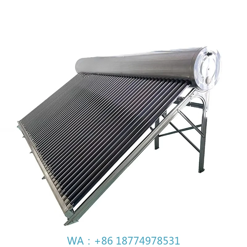 

Tube Solar Water Heater 500L Heating System for House Water Heaters Solar Stainless Steel Chauffe Eau Solaire Evacuated