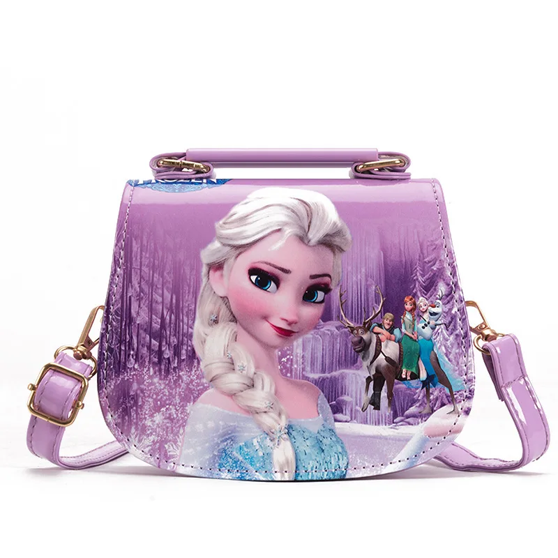 

Disney Princess Frozen Elsa Anna Children's Toys Shoulder Bag Girl Sofia Princess Baby Handbag Kid Fashion Shopping Bag Gift