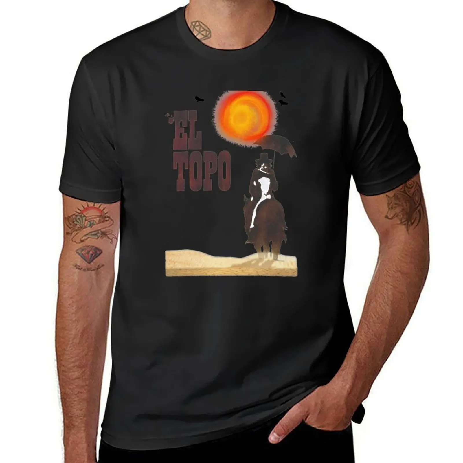

El Topo T-Shirt funnys customizeds summer top plus size tops mens graphic t-shirts big and tall