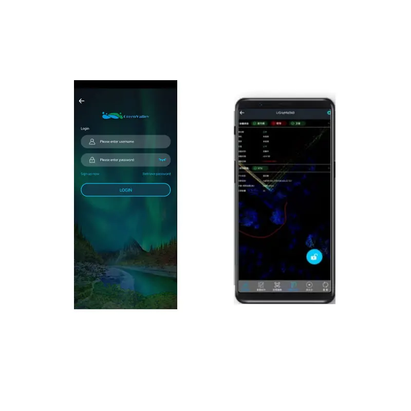 LiGrip O1 Lite Scanner portatile Topografia e mappatura Mobile SLAM LiDAR Point Cloud Scanner LiDAR industriale per scanner 3D RS10