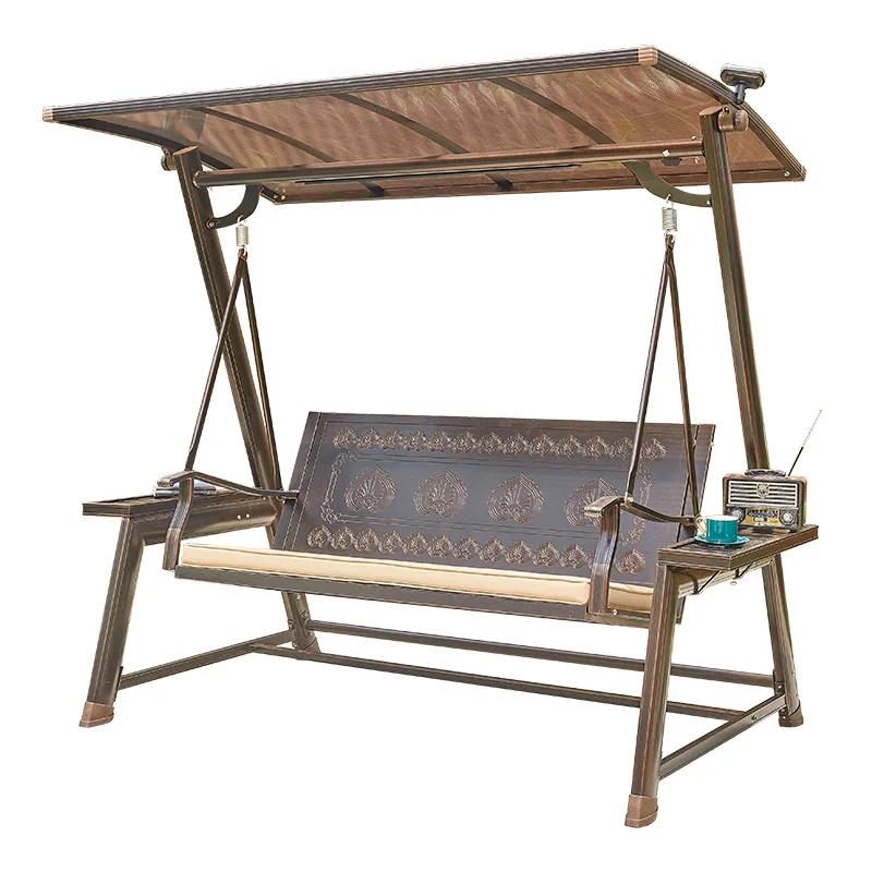 كرسي هزاز، أرجوحة، خارجي، فيلا، فناء، كرسي معلق، خارجي، حديقة، منزل، مزدوج