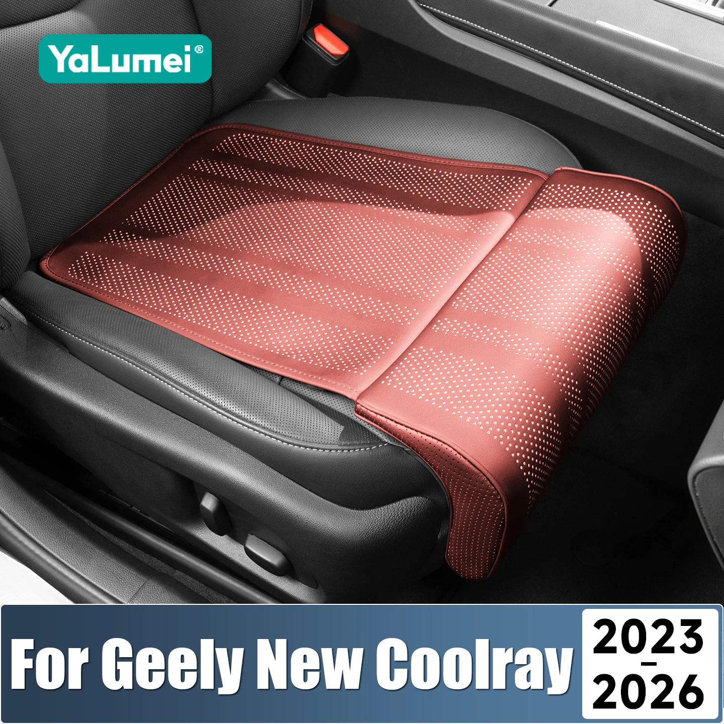 

For Geely New Coolray 2023 2024 2025 2026 Car Driver Seat Leg Support Extension Cushion Mat Footrest Pad Cover Accessories