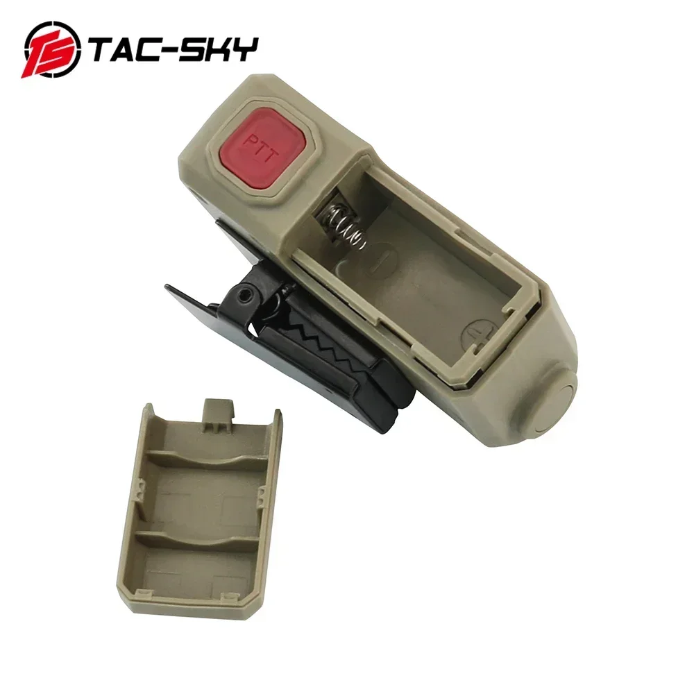 TAC-SKY COMTA Tactical Airsoft Shooting Headset Ptt Bluetooth adapter for PELTO MSA  AMP Tactical Headset Hunting Headphones