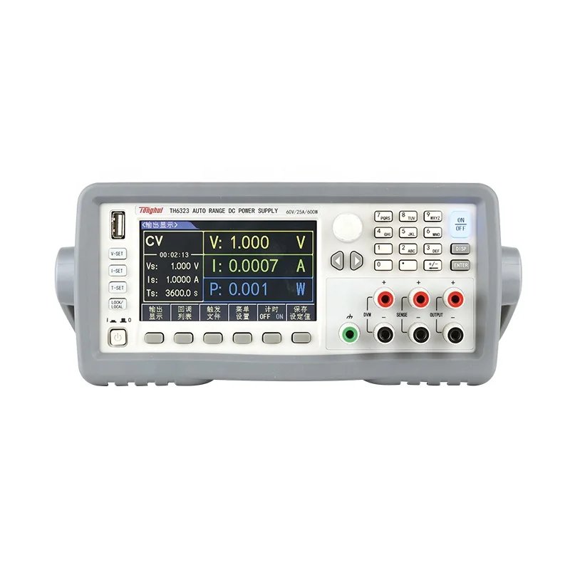 TH6323 Linear Programmable DC Power Source With Wide Range 60V/25A/600W