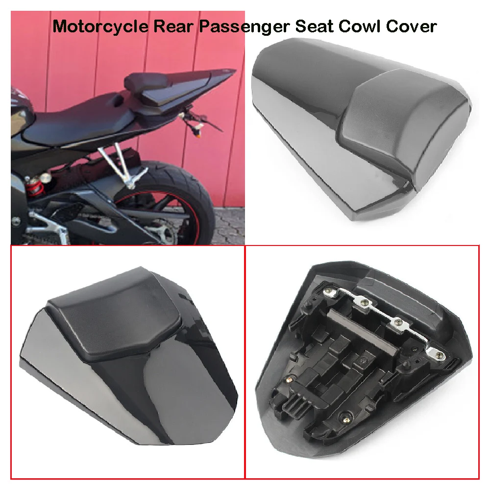 

Fits for Yamaha YZF R6 ABS YZFR6 YZF-R6 2008-2013 2014 2015 2016 Mototcycle Rear Seat Cowl Cover Passenger Pillion Hard Fairing