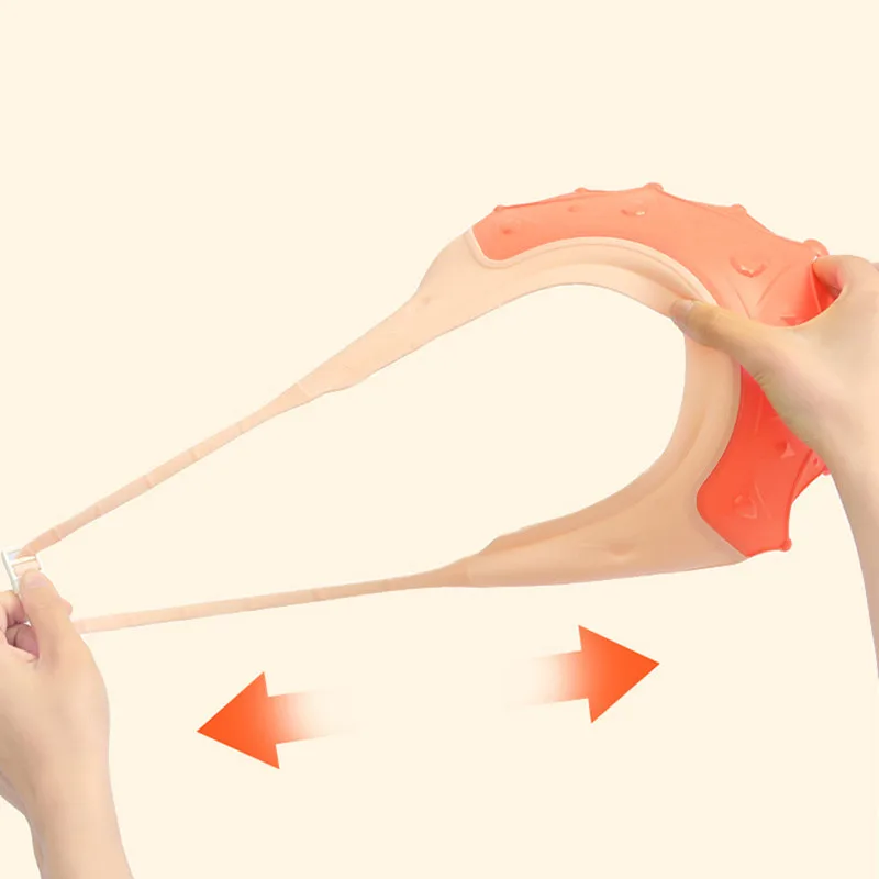 Adjustable Baby Shower Cap Waterproof Ear Protection Shampoo Cap Kids Shower Head Cover Baby Care Hat