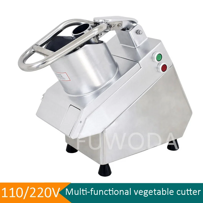 5 Knives Full-automatic Vegetable Slicer Electric Slicer Shredder Dicer Vegetable Cutting Machine Potato Slicer Machine 110/220V