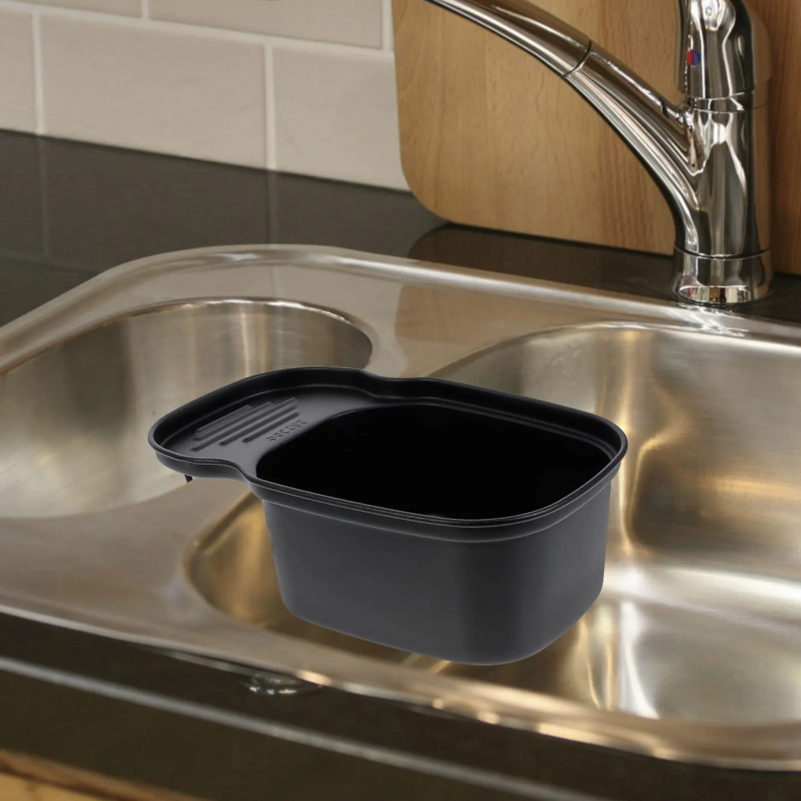 

Stainless Steel Sink Mesh Draining Rack Vegetable Basket 304 Grade Thickened Design Uniform Holes Kitchen Tidy Assistant