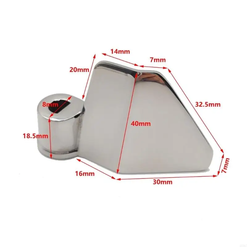 A0NC Stainless Steel Bread Maker Kneading Paddle Replacement Part Baking Supplies