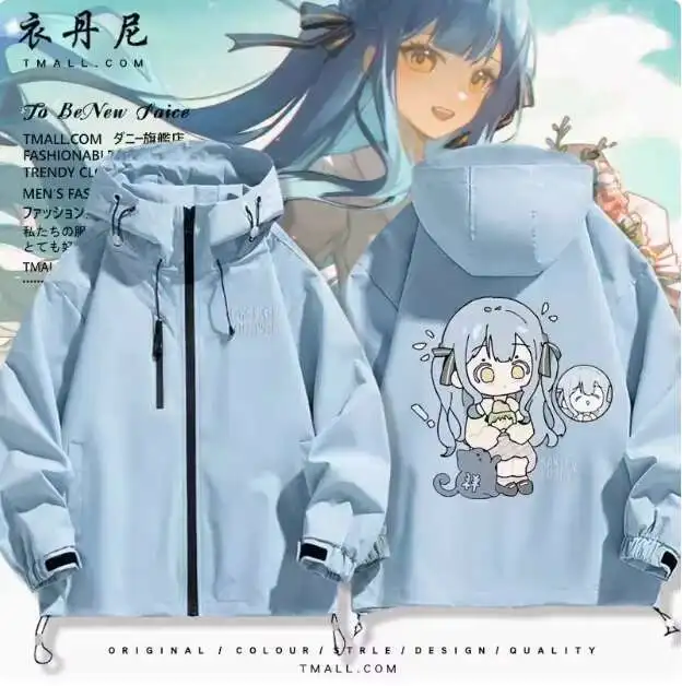 

Anime Bang Dream Sakiko Togawa Hooded Outdoor Jackets Cosplay Autumn Winter Student Men Women Coat Jacket Tops anime
