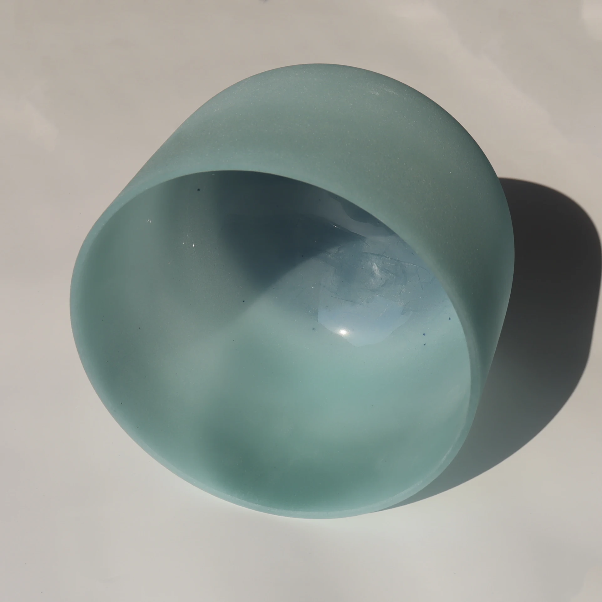 AMAZING Sound 432hz/440hz Colorful Gradient Quartz Crystal Singing Bowl Turquoise Gemstone Fusion Crystal Bowl with Mallets