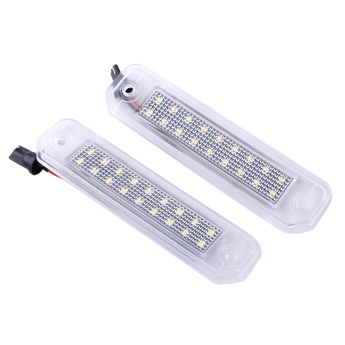 

beler NEW 2pcs LED License Number Plate Light Lamp Fit For Honda Civic Del Sol Trunk 1993 1994 1995 1996 1997