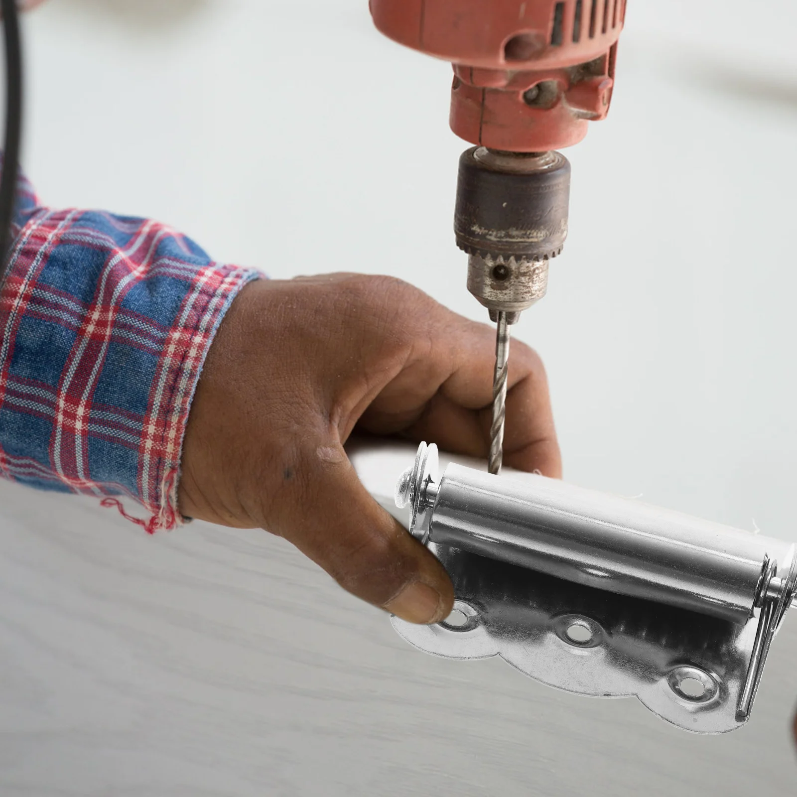 

3Pcs Self Closing Door Hinges Stainless Steel Heavy Duty Precision Casting Automatic Garage Door Spring Hinge 2.7 Inch