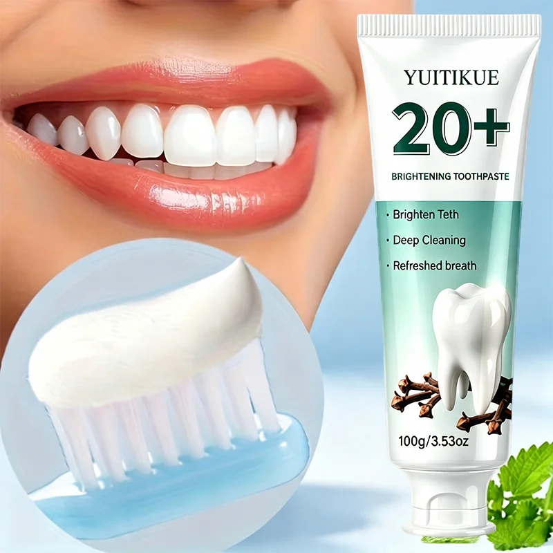 Remineralizing Toothpaste - 천연 미백 치약, 입냄새 제거, 표면
