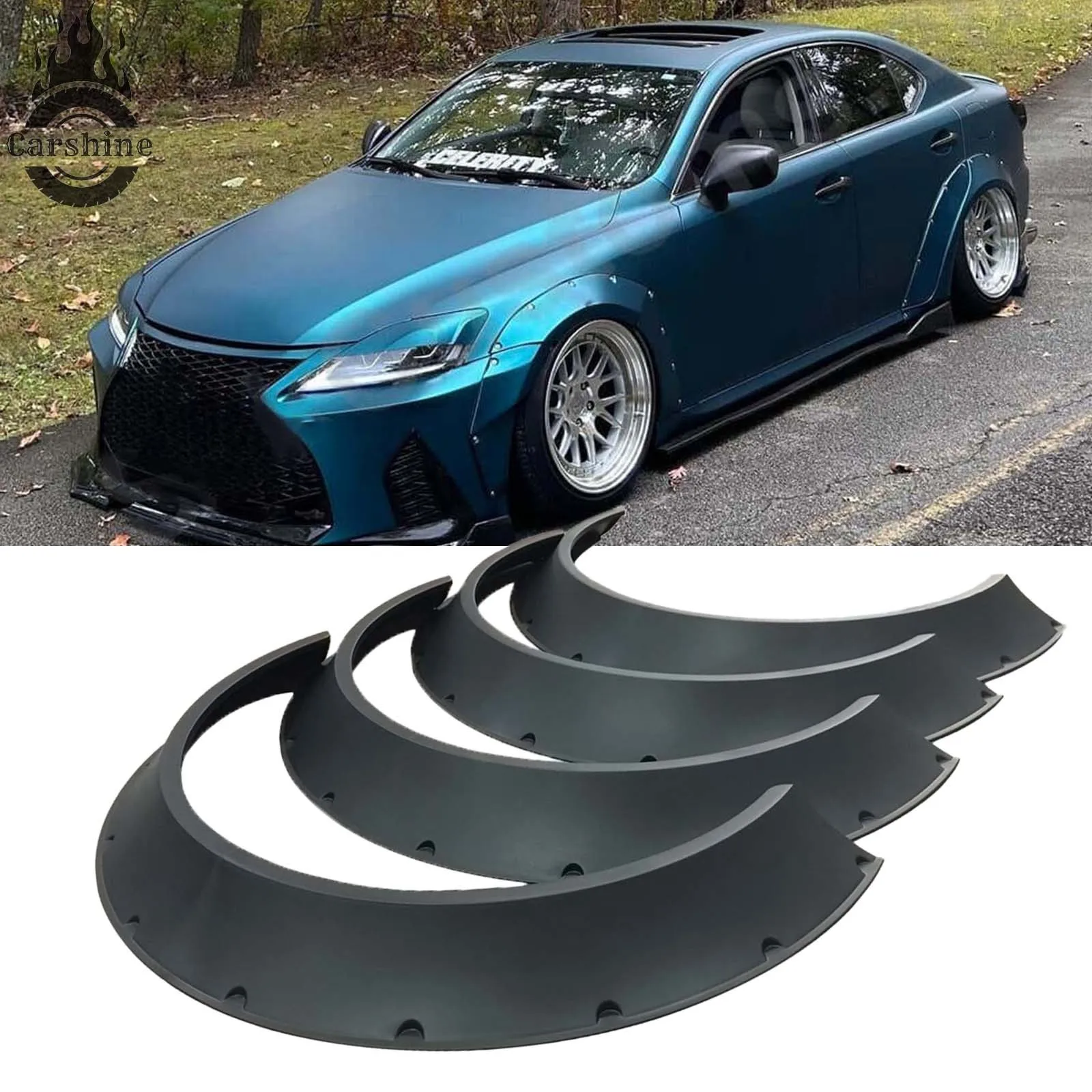 

Для Lexus IS 250 расширители крыльев колесные арки гибкий широкий комплект кузова 4 шт.