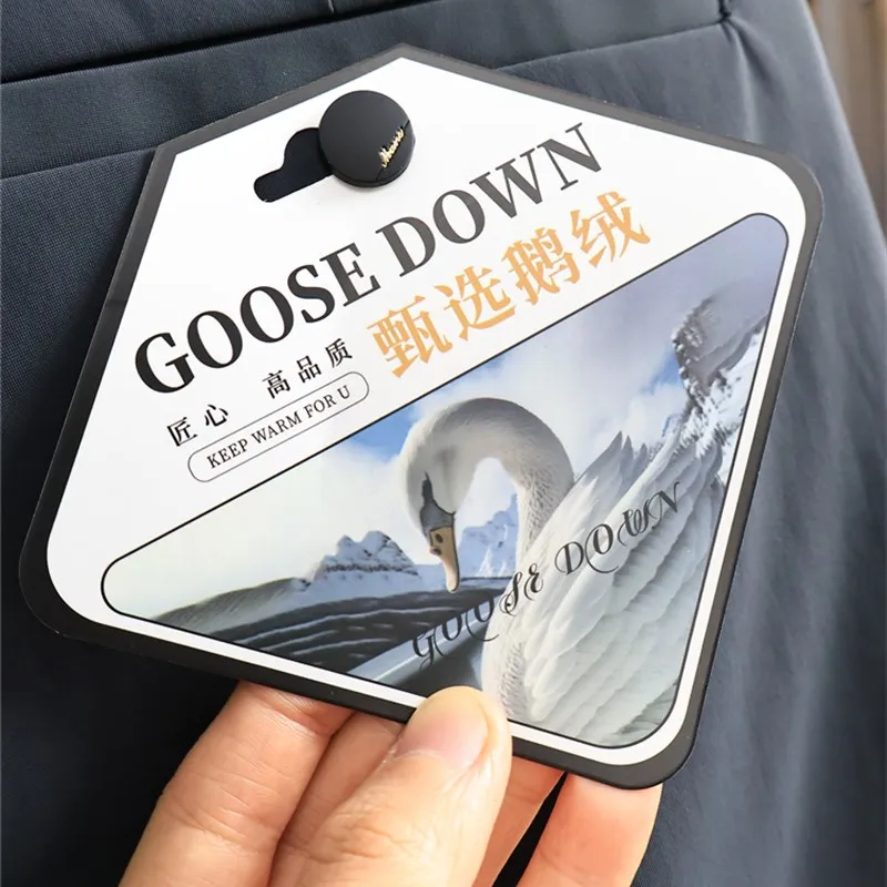 Busin Casual Men's Long Pants Goose down Straight Leg Winter Faion Warmth Adstrative Outdoor Wear Pure Color