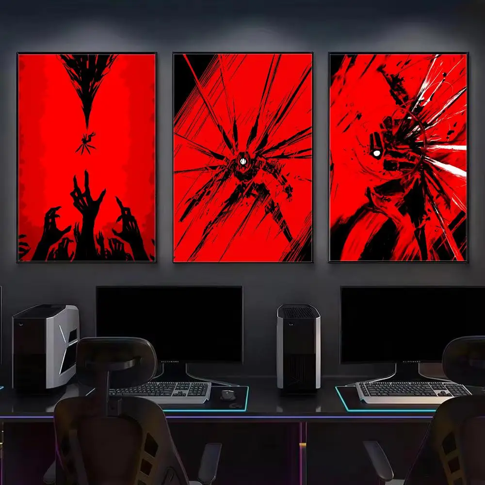 u-ultrakill Poster HD Wall Art Print,Self-adhesive Poster Sticker,Aesthetic Home Decor