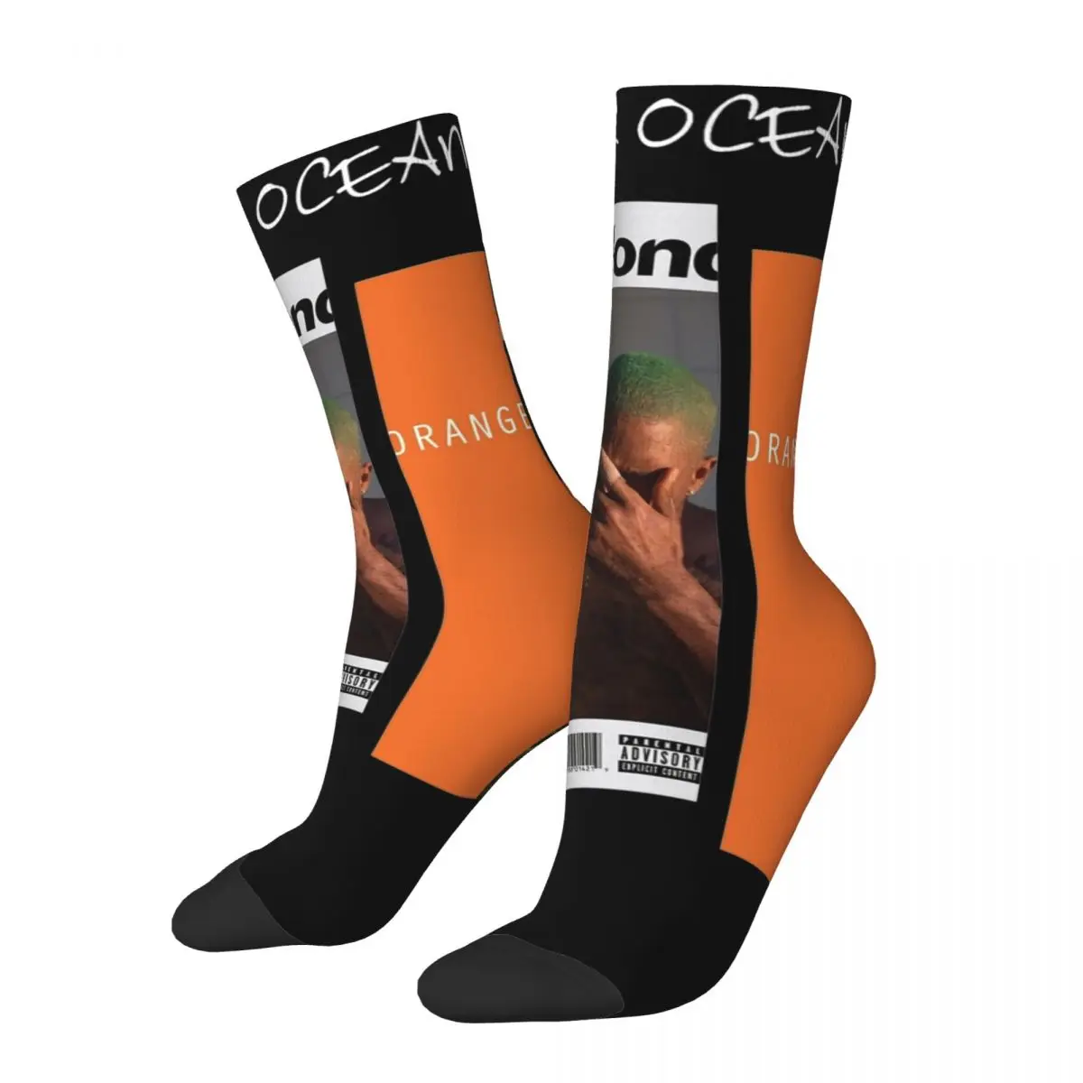 Frank Oceans Albums Theme Socks Accessories for Male Cozy Printed Socks