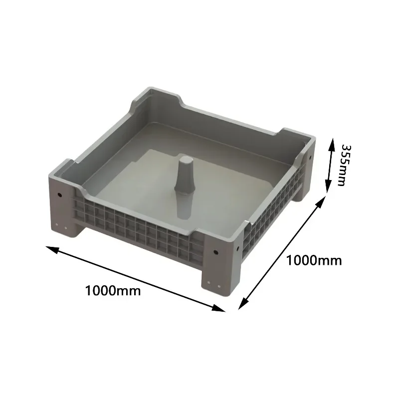 JOIN 1000*1000*355mm Stackable Plastic Breeding Box · Four Corners Insect Rearing Bin Mealworm Breeding Tray