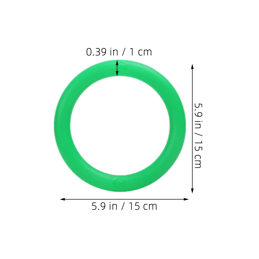 12 قطعة حامل حلقة عرض الفواكه البلاستيكية حامل الفاكهة غير القابل للانزلاق لقاعدة عرض السوبر ماركت المستديرة #1