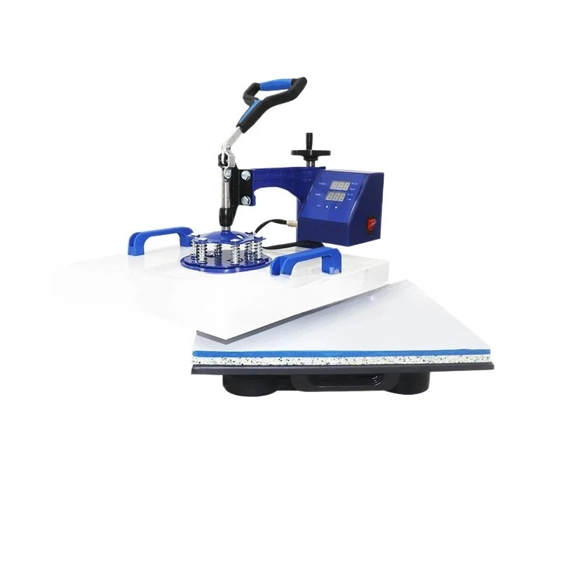 3838 blue and white, shaking head push-pull heat transfer heat transfer machine