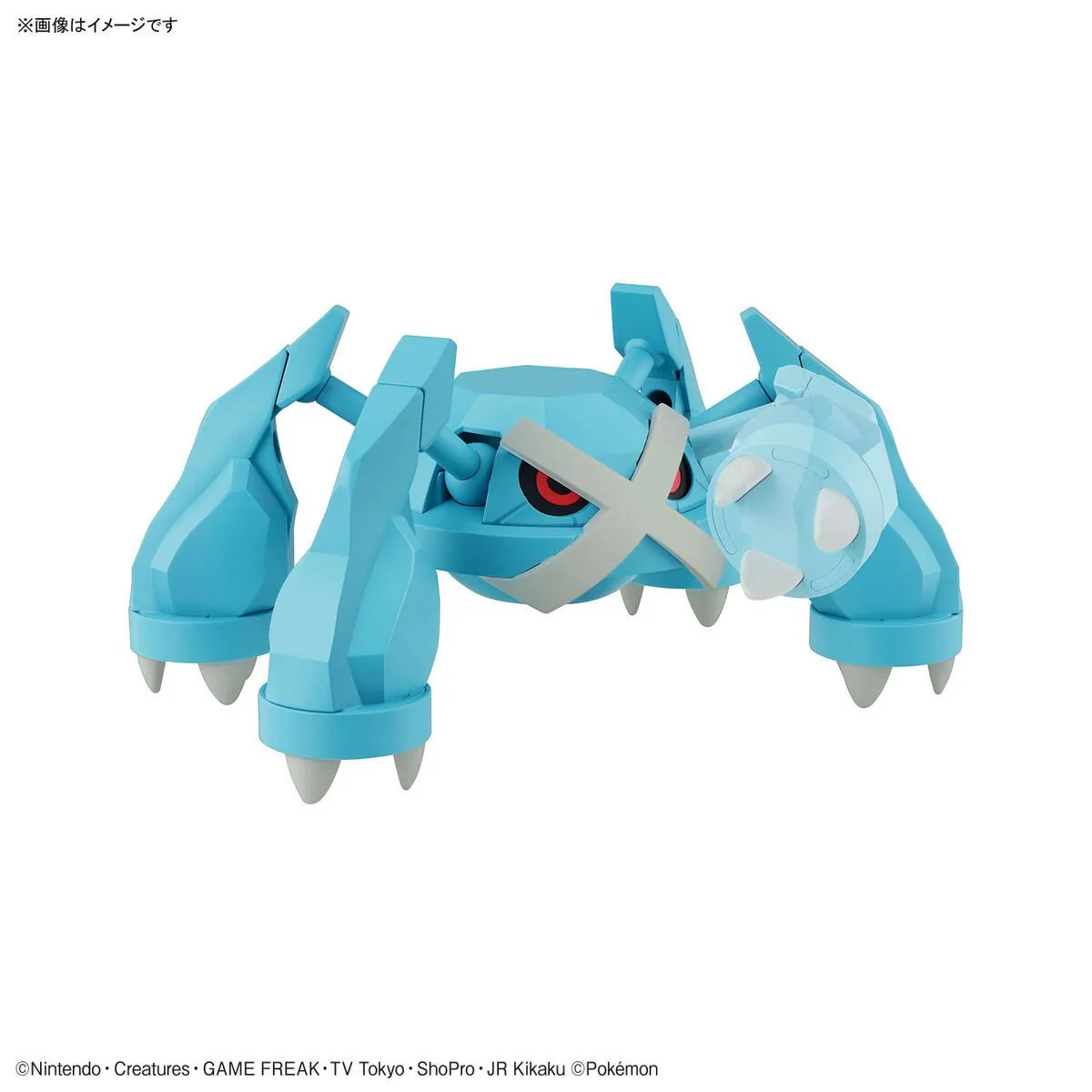 Original Bandai Pokemon Metagross Groudon Gardevoir Pokémon Ruby and Sapphire Anime Figure Toys Assembly PVC Action Model Gift