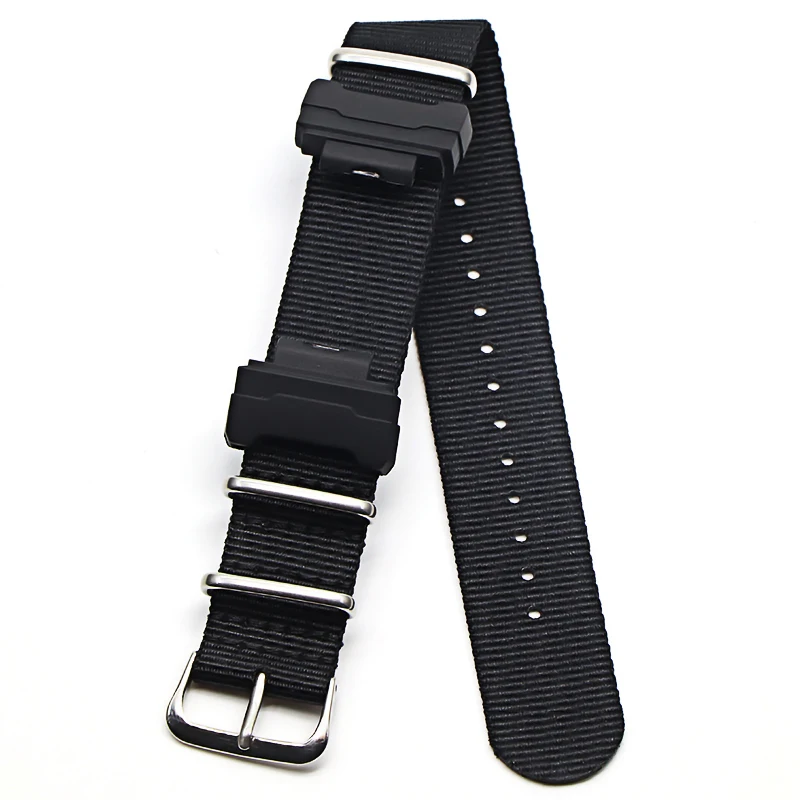 Watch Band Strap Connector Spring Bar Tool Kit Nylon Wristwatch Bands Converter Replacement Accessories For Casio