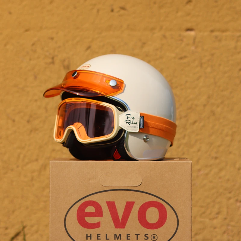 Kask motocyklowy vintage 3/4, pedał, męski, damski, kask ochronny, motocykl, motocykl elektryczny, kask do jazdy