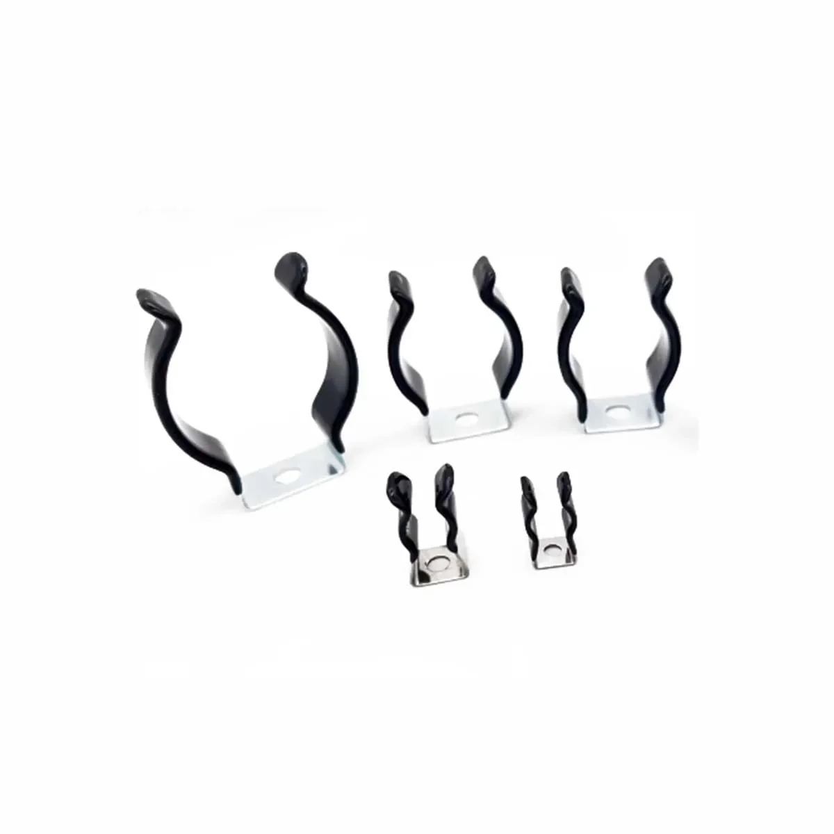 Stainless Steel Coated Elastic Tube Clamp/Fixed Bracket Heating Spring Plate Quartz Tube Clamp