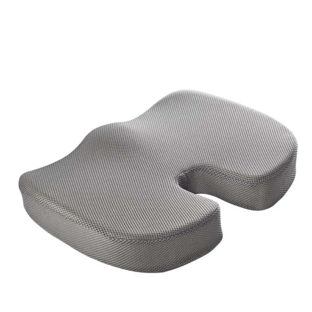 Memory Foam Seat Cushion and Backrest Set with Height-Boosting Design for Cars Office Chairs and Dining Chairs