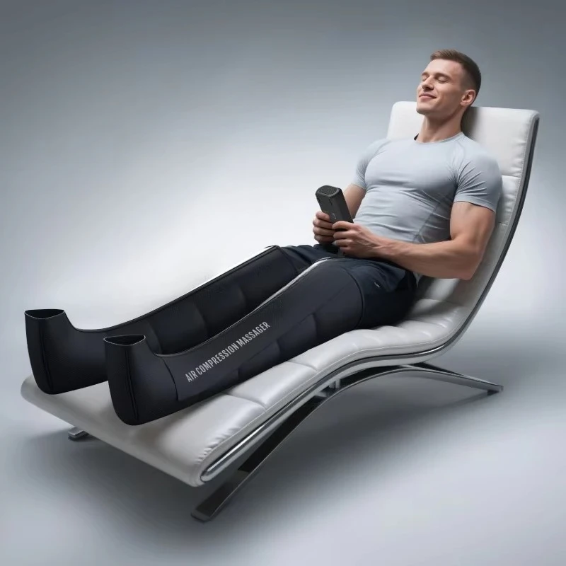 Leg Massage Level 5 Massage Mode Adjustment Deep Massage Muscle Recovery Boots Air Compression Boots