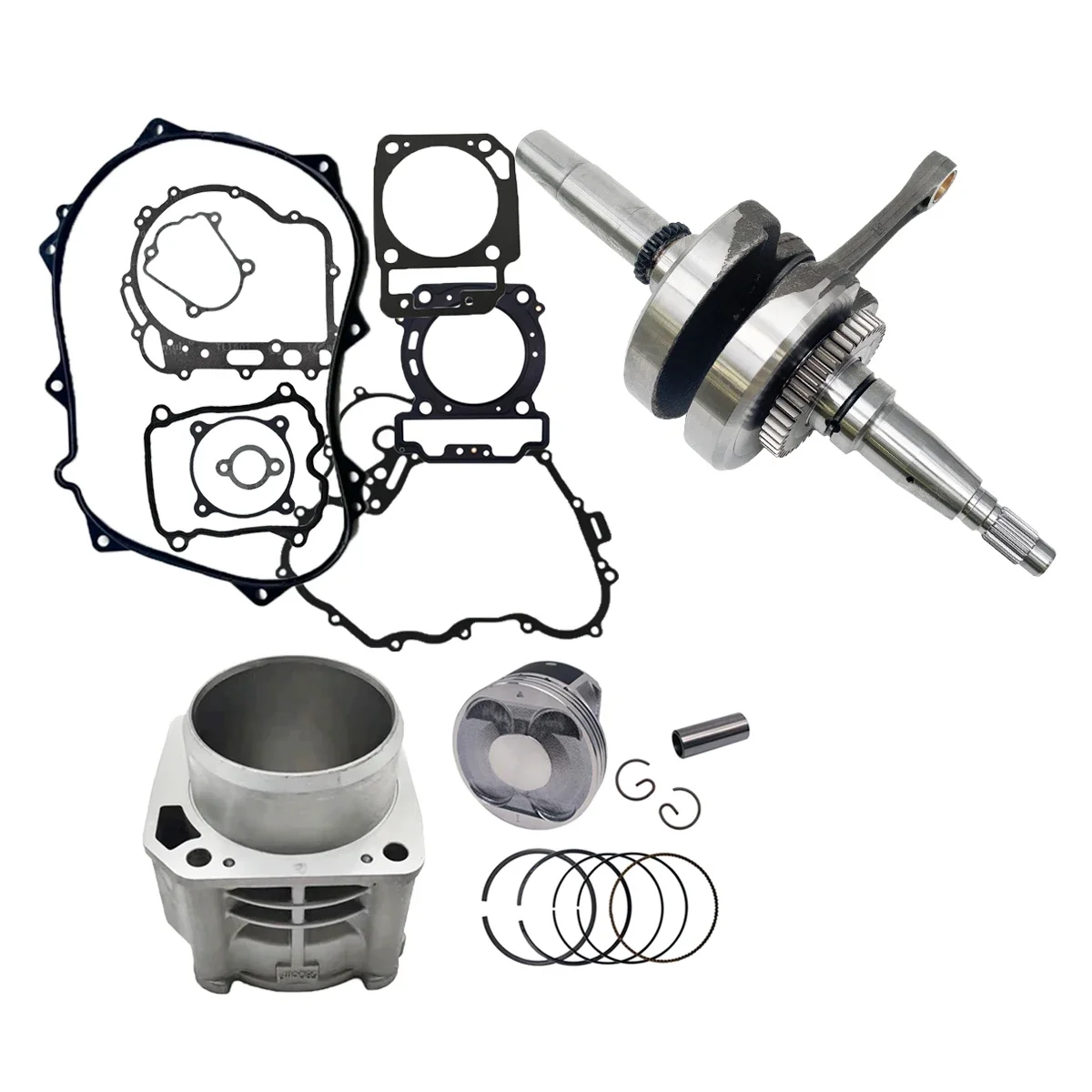 Engine Rebuild Kit Cylinder Crankshaft Gasket for CF UFORCE 600 Touring 625 OE 0GS0-041000 0GS0-023100 0GS0-0000A0 ATV/UTV Parts