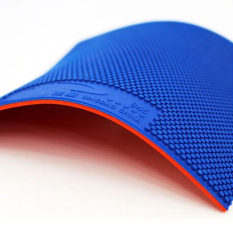 Genuine METEOR 845 (Blue Rubber) with Sponge Table Tennis Rubber (Pips-out Fast Attack) Ping Pong Sponge ITTF Approved