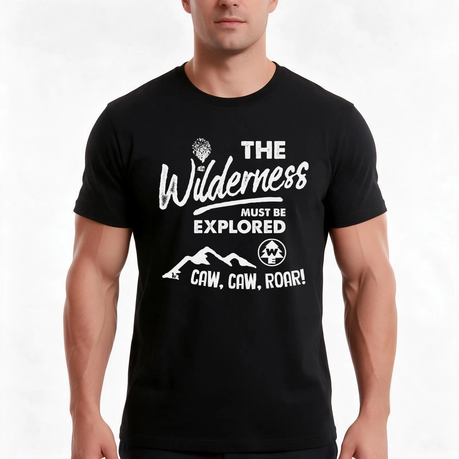 Wilderness Explorer - The Wilderness Must Be Explored T-Shirt, Summer Casual Cotton Tee, Oversized Streetwear Tops, 100% Cotton