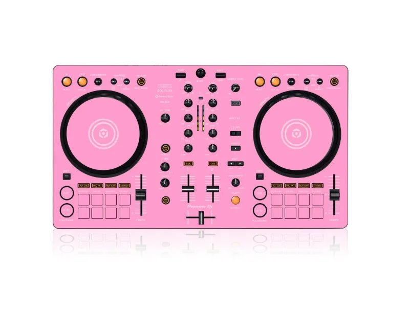

Suitable forDDJ-FLX4 film flx4 controller disc player ddjflx4 sticker white/Pink not machine