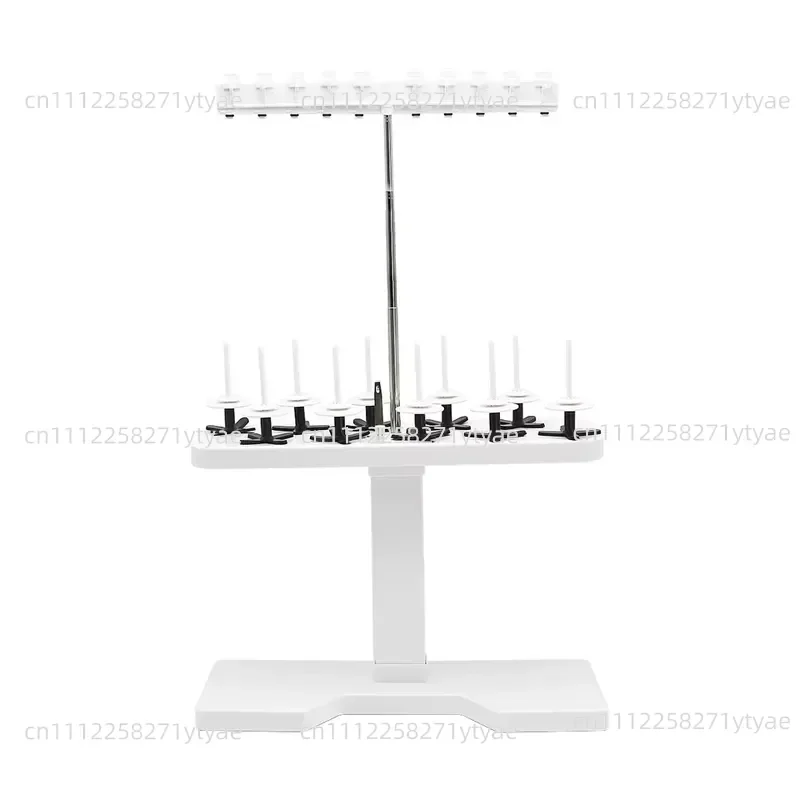 Universal Adjustable Cone Embroidery Spool Holder - 10 Axis Sewing Machine Rack