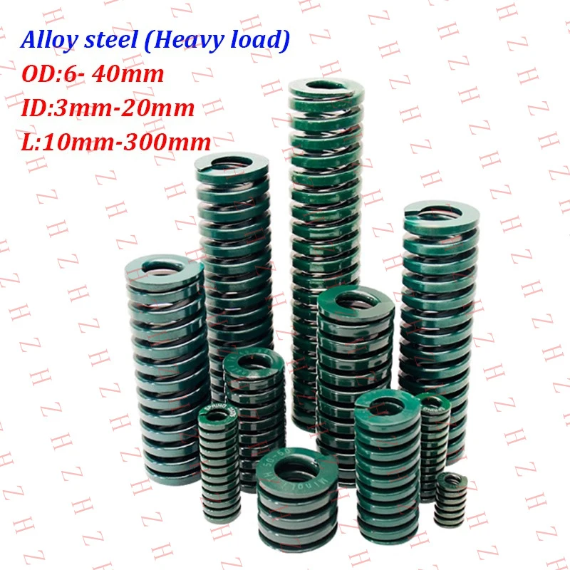 

U+ Green Heavy-Duty Compression Mold Spring Diameter 6mm-40mm Length of up to 300mm【Wholesale private message sellers】