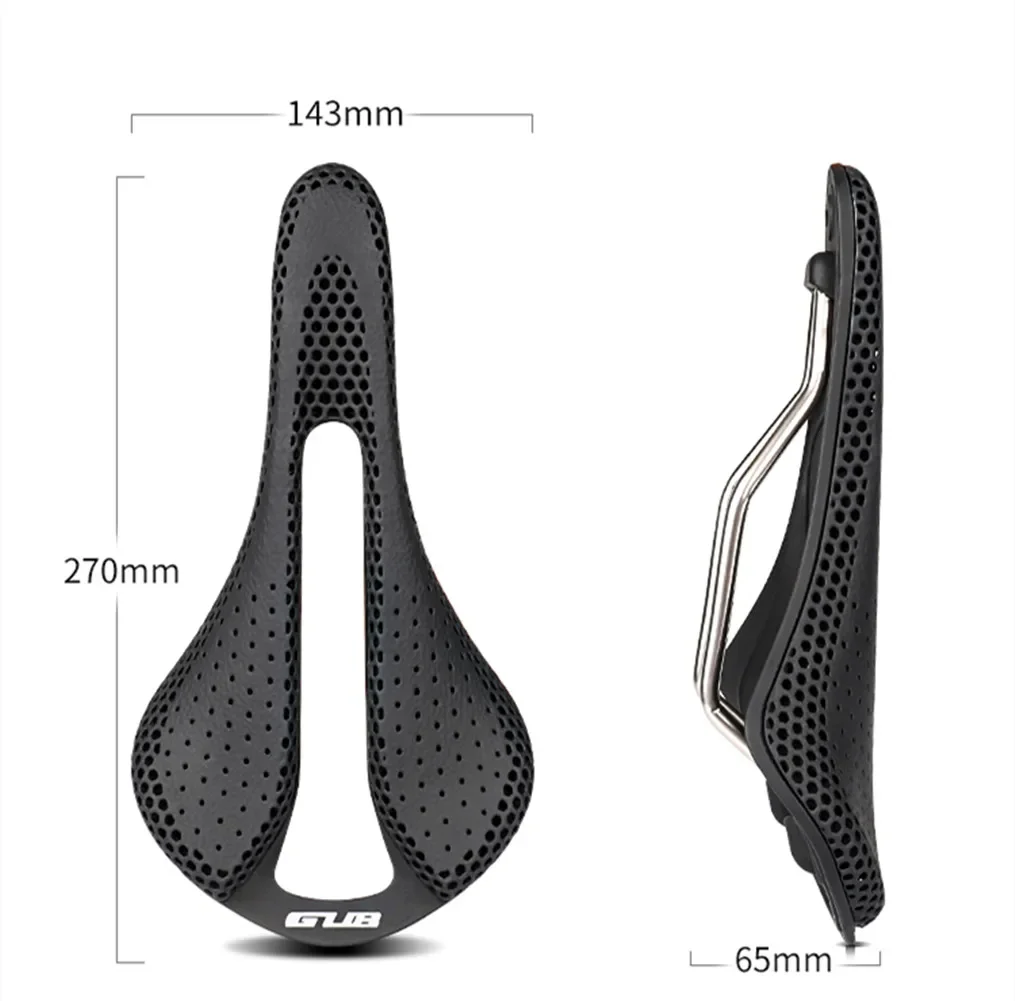 GUB 3D Printing Bicycle Saddle Hollow Seat Comfortable Breathable Honeycomb Cushion for Mountain Road bike seat cushion