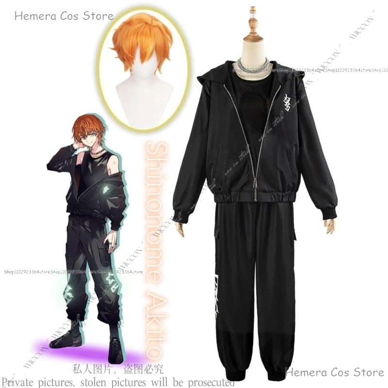 Costume de Cosplay de Kendonome Akito pour Homme et Femme, Perruque Vivid BAD Scalls AD, Déguisement de Bande Dessinée, Barrage 03/Kendonome Akito