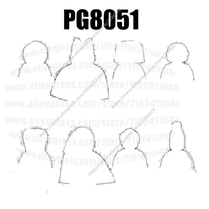 

PG8051 Фигурки из фильмов, строительные блоки, кирпичи, игрушки PG711 PG712 PG713 PG714 PG715 PG716 PG717 PG718, игрушки «сделай сам»