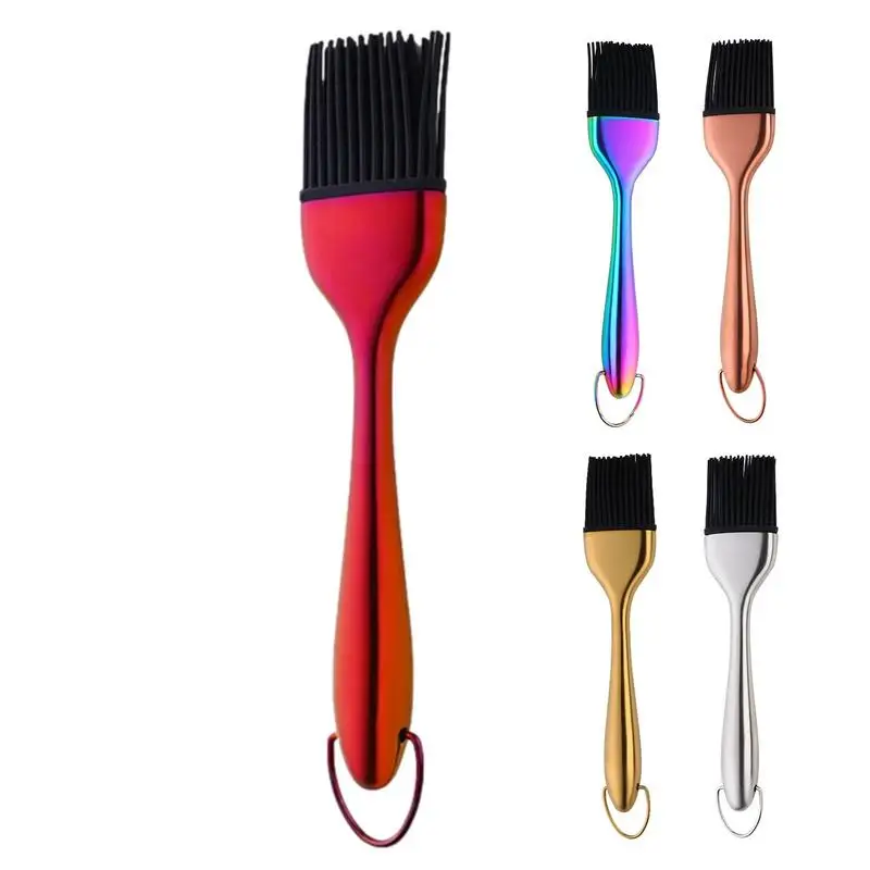 Pastry Brush Silicone Grill Bread Chef Brush Tool Pastry Oil Cooking Smear BBQ Seasoning Brush Household Kitchen Accessories